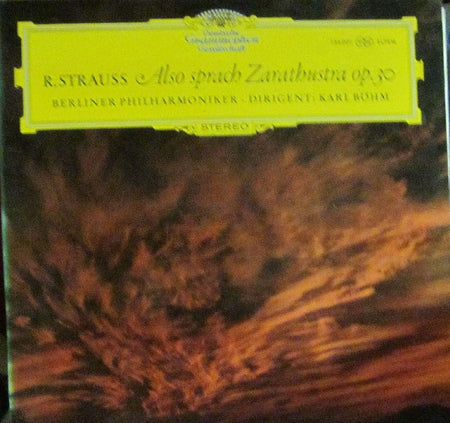 R Strauss-Also sprach Zarathustra op.30-Deutsche Grammophon-Vinyl LP