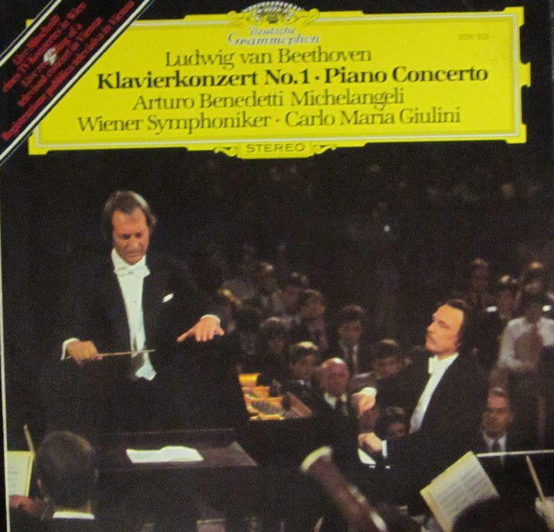Beethoven-Konzert Fur Klavier Und Orchester No.1 Op.15-Deutsche Grammophon-Vinyl LP