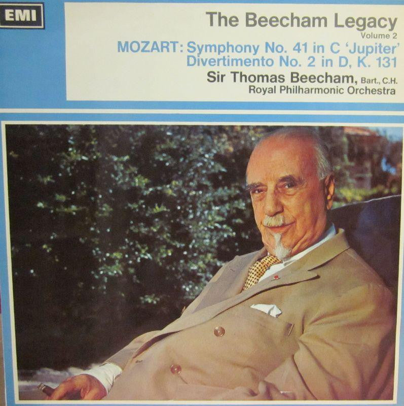 The Beecham Legacy-Mozart- "Jupiter" Symphony No.41/Divertimento No.2-EMI-Vinyl LP