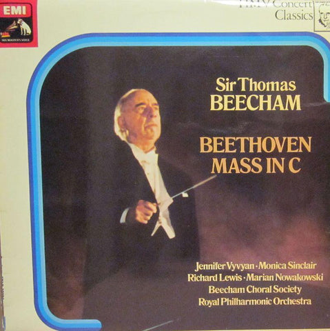 Sir Thomas Beecham-Beethoven Mass In C-EMI-Vinyl LP