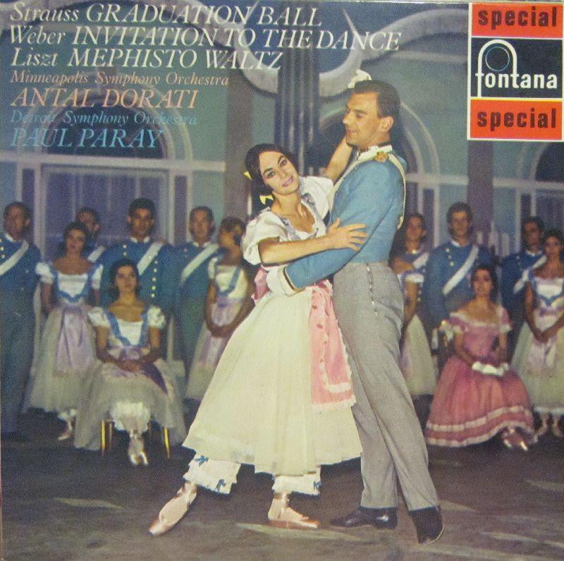 Strauss/Weber/Liszt-Gradution Ball/Invitation To The Dance/Mephisto Waltz-Fontana-Vinyl LP