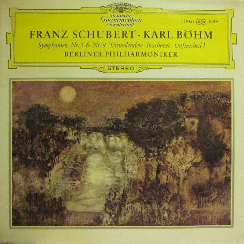 Franz Schubert-Symphonien Nr.5 & Nr.8-Deutsche Grammophon-Vinyl LP
