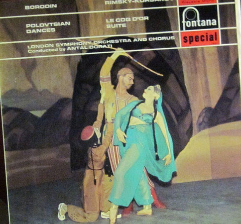 Borodin/Rimsky-Korsakov-Polovtsian Dances/Le Coq D'Or Suite-Fontana-Vinyl LP