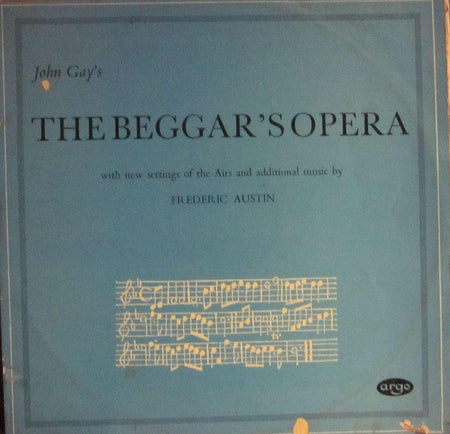 The Beggar's Opera & Fredric Austin-The Prologue/Overture-Argo-Vinyl LP