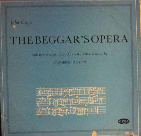The Beggar's Opera & Fredric Austin-The Prologue/Overture-Argo-Vinyl LP