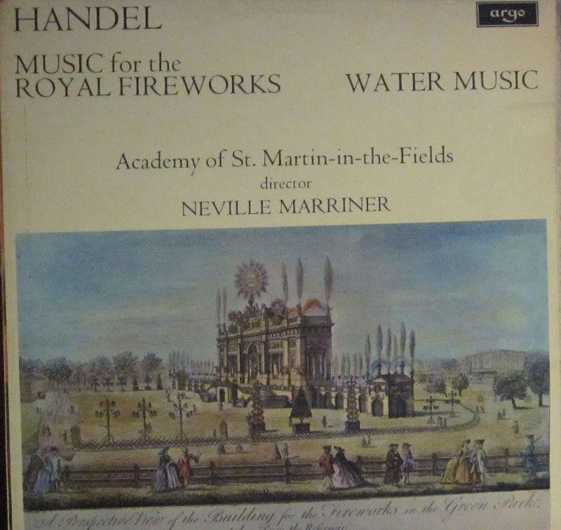 Handel-Music For The Fireworks-Argo-Vinyl LP