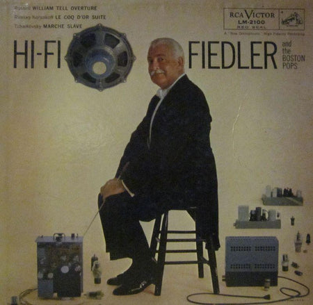 Rimsky-Korsakov/Rossini-Hi-Fi Fiedler-RCA Victor Red Seal-Vinyl LP