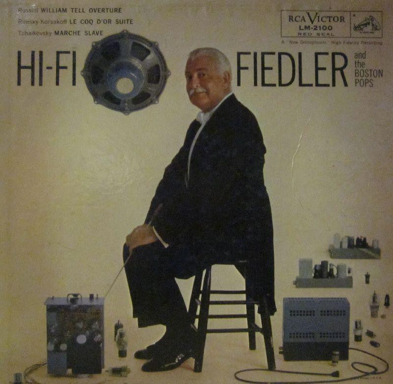 Rimsky-Korsakov/Rossini-Hi-Fi Fiedler-RCA Victor Red Seal-Vinyl LP