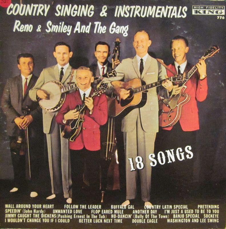 Reno & Smiley-Country & Folk Singing-Gusto/King-Vinyl LP