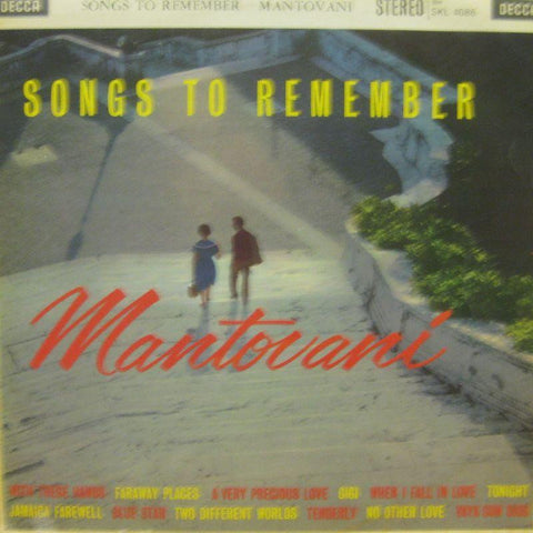 Mantovani & His Orchestra-Songs To Remeber-Decca-Vinyl LP