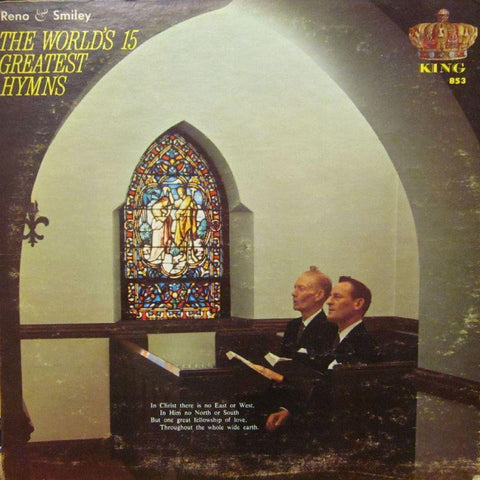 Reno & Smiley-The World's 15 Greatest Hymns-King-Vinyl LP