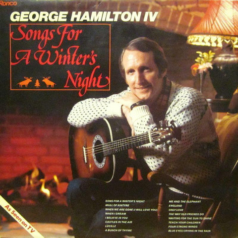 George Hamilton-Songs For A Winter's Night-Ronco-Vinyl LP