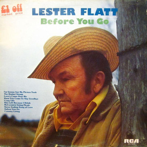 Lester Flatt-Before You Go-RCA-Vinyl LP
