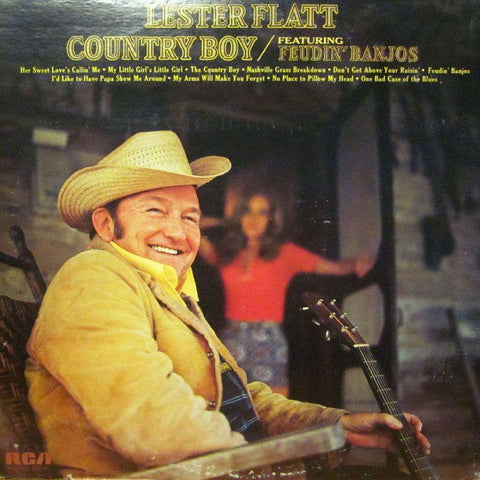 Lester Flatt-Country Boy-RCA-Vinyl LP