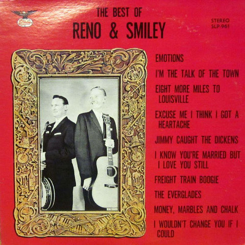 Reno & Smiley-The Best Of-Starday-Vinyl LP