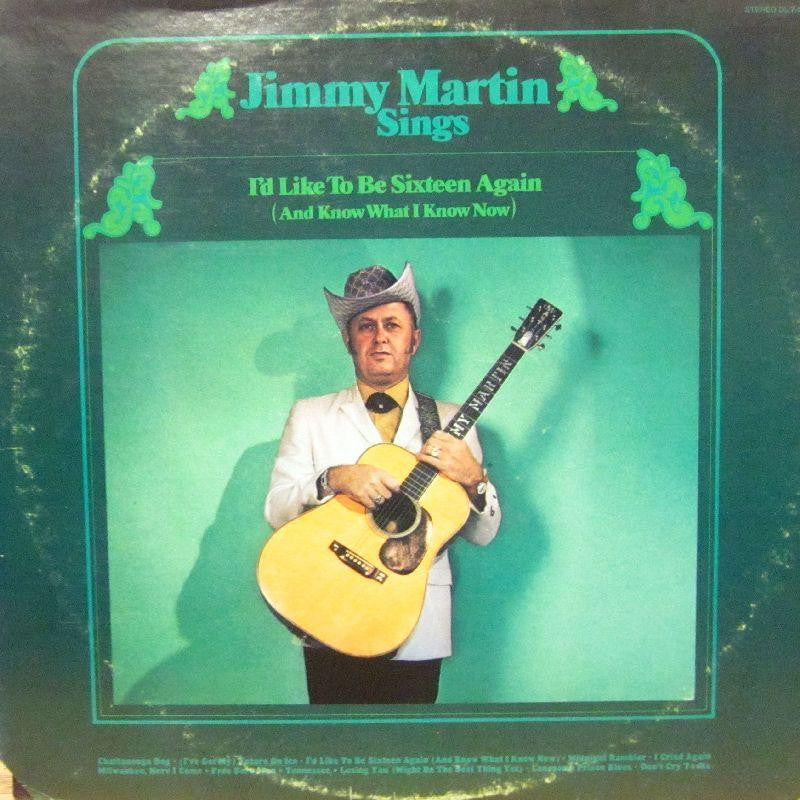 Jimmy Martin-I'd Like To Be Sixteen Again-Decca-Vinyl LP