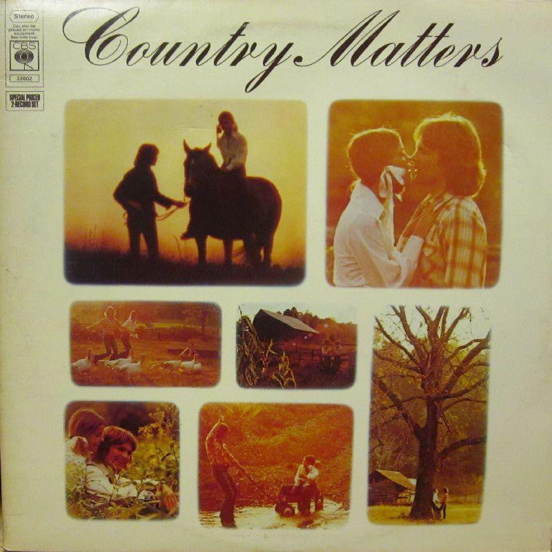 Various Country-Country Matters-CBS-2x12" Vinyl LP Gatefold