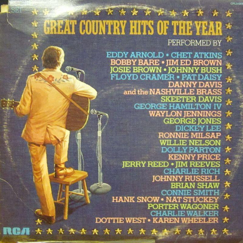 Various Country-Great Country Hits Of The Year-RCA-3x12" Vinyl LP