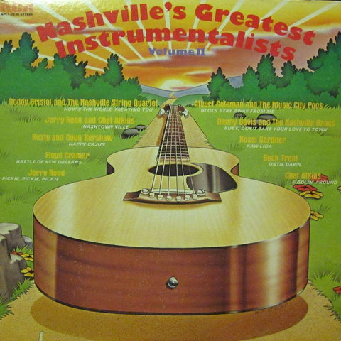 Various Country-Nashvilles Greatest Instrumentals Vol.II-RCA-Vinyl LP