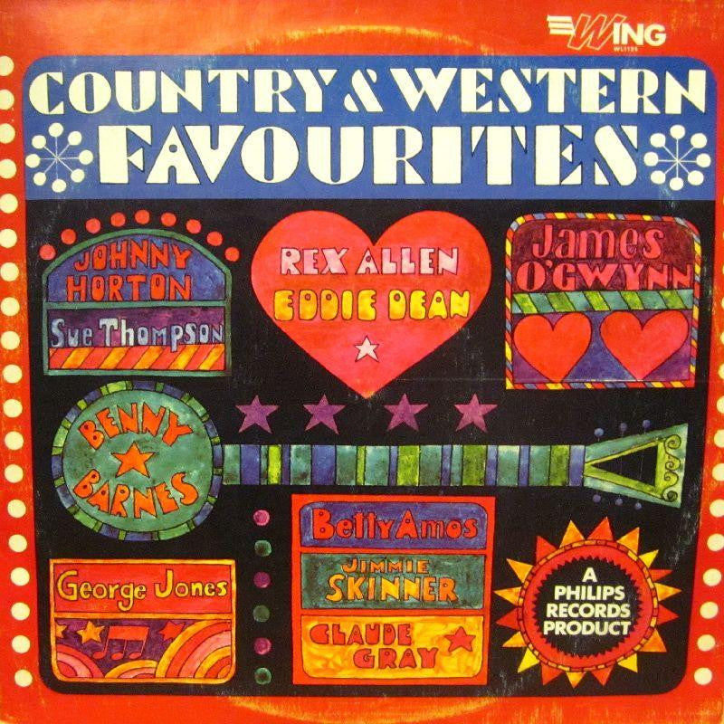 Various Country-Country & Western Favourites-Wing-Vinyl LP