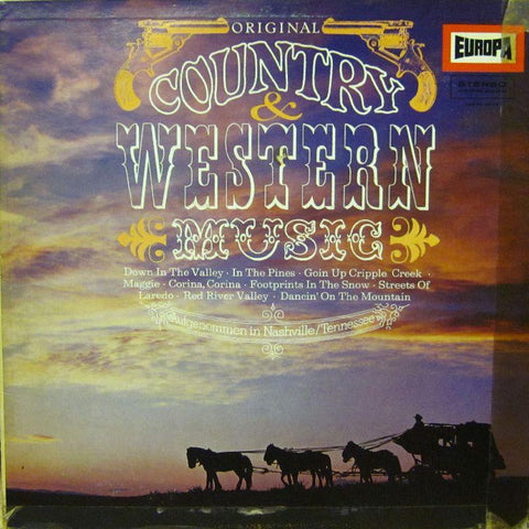 The Nashville Gamblers & The Westward Wonderers-Original Country & Western Music-Europa-Vinyl LP