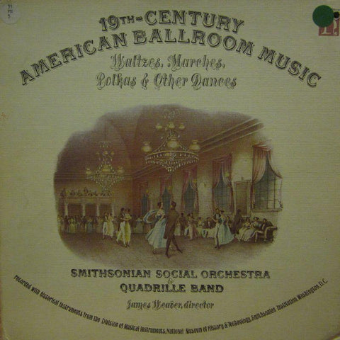 Smithsonian Social Orchestra-19th Century American Ballroom Music-Nonesuch-Vinyl LP