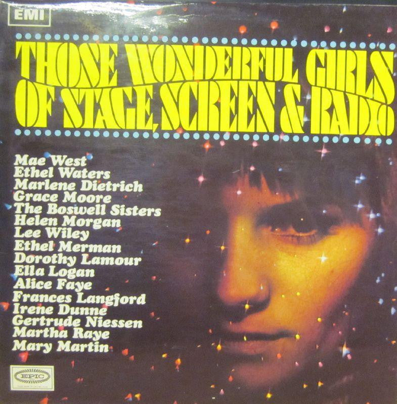 Various OST-Those Wonderful Girls Of Stage, Screen & Radio-Columbia-Vinyl LP