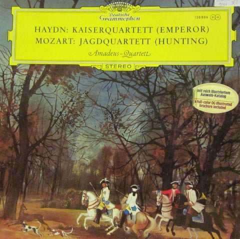 Haydn/Mozart-Kaiserquarttet-Deutsche Grammophon-Vinyl LP Gatefold