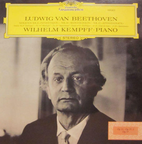 Beethoven-Sonaten Nr 8 Pathetique-Deutsche Grammophon-Vinyl LP