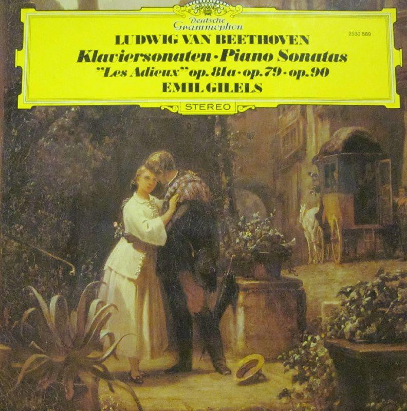 Beethoven-Klaviersonaten Les Adieux-Deutsche Grammophon-Vinyl LP