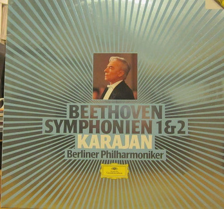 Beethoven-Symphonien 1 & 2-Deutsche Grammophon-Vinyl LP