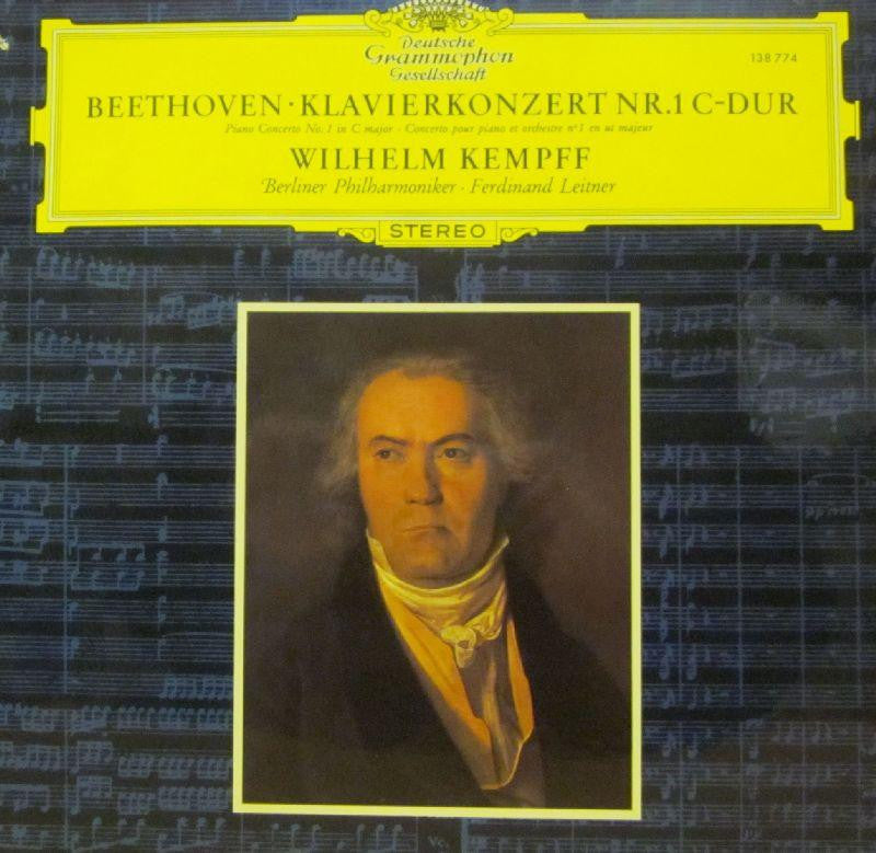 Beethoven-Klavierkonzerte No.1-Deutsche Grammophon-Vinyl LP