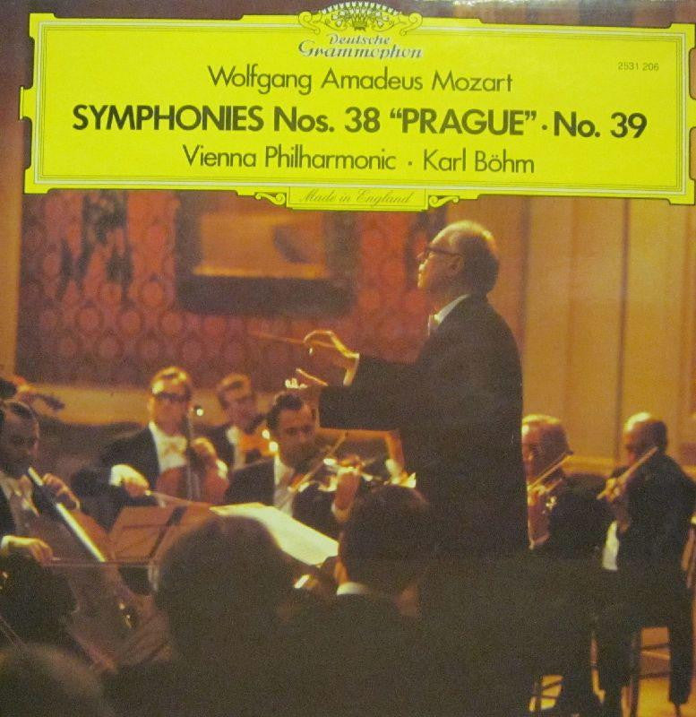 Mozart-Symphonies No.38 & 39-Deutsche Grammophon-Vinyl LP
