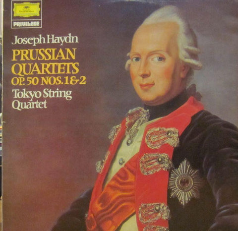 Haydn-Prussian Quartets Nos 1 & 2-Deutsche Grammophon-Vinyl LP