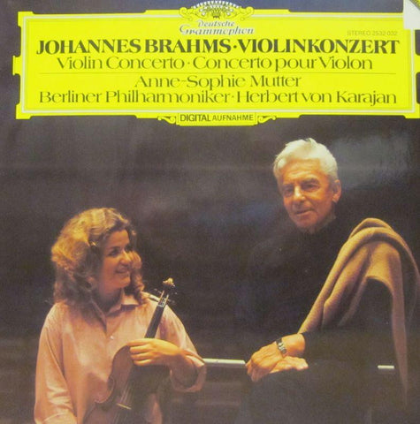 Brahms-Violin Concerto-Deutsche Grammophon-Vinyl LP