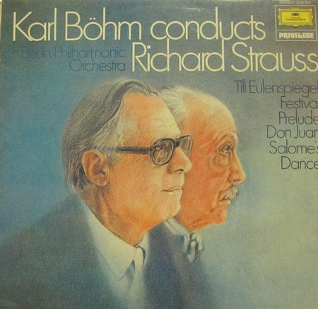 Karl Bohm-Conducts Strauss-Deutsche Grammophon-Vinyl LP
