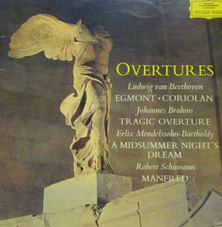 Beethoven-Overtures-Deutsche Grammophon-Vinyl LP