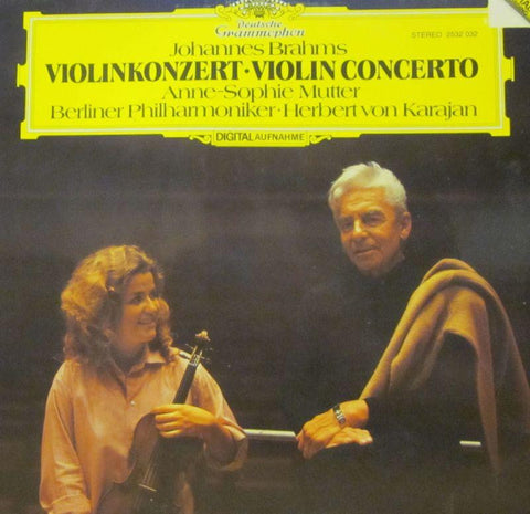 Brahms-Violinkonzert-Deutsche Grammophon-Vinyl LP
