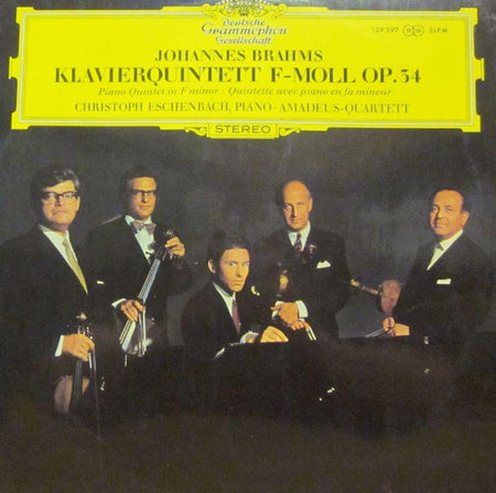 Brahms-Klavierquintet F Moll-Deutsche Grammophon-Vinyl LP