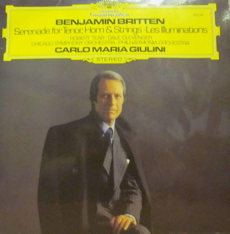Britten-Serenade For Tenor, Horn & Strings-Deutsche Grammophon-Vinyl LP