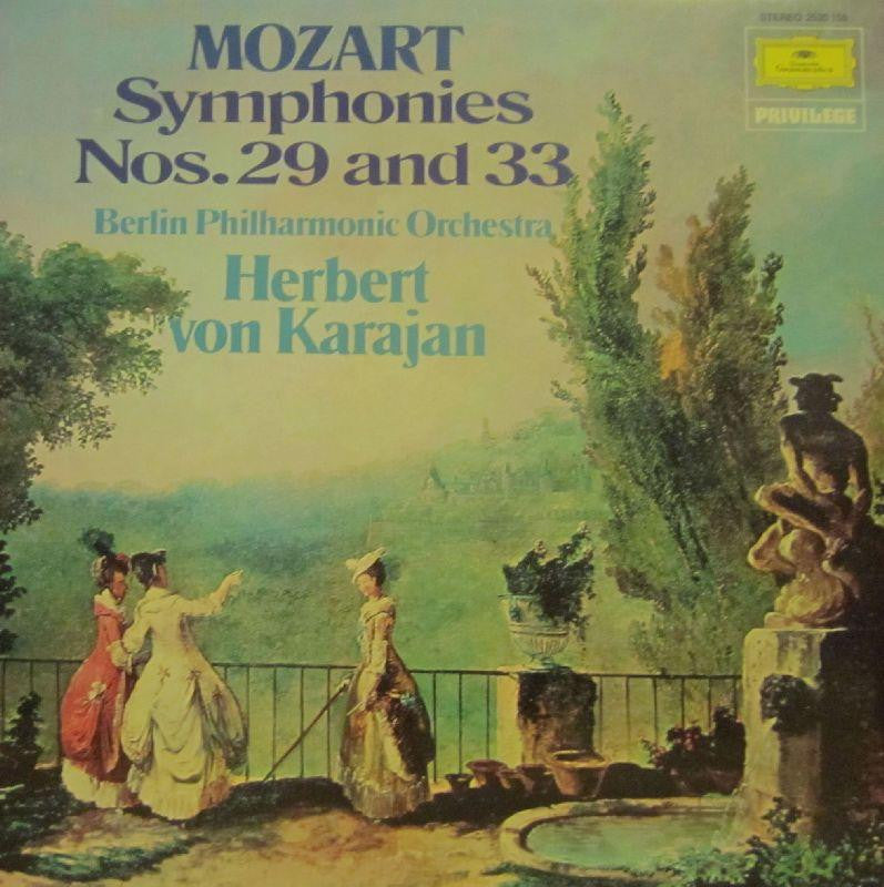 Mozart-Symphonies No.29 & 33-Deutsche Grammophon-Vinyl LP