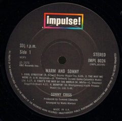 Warm & Sommy-ABC-Vinyl LP-VG+/Ex+
