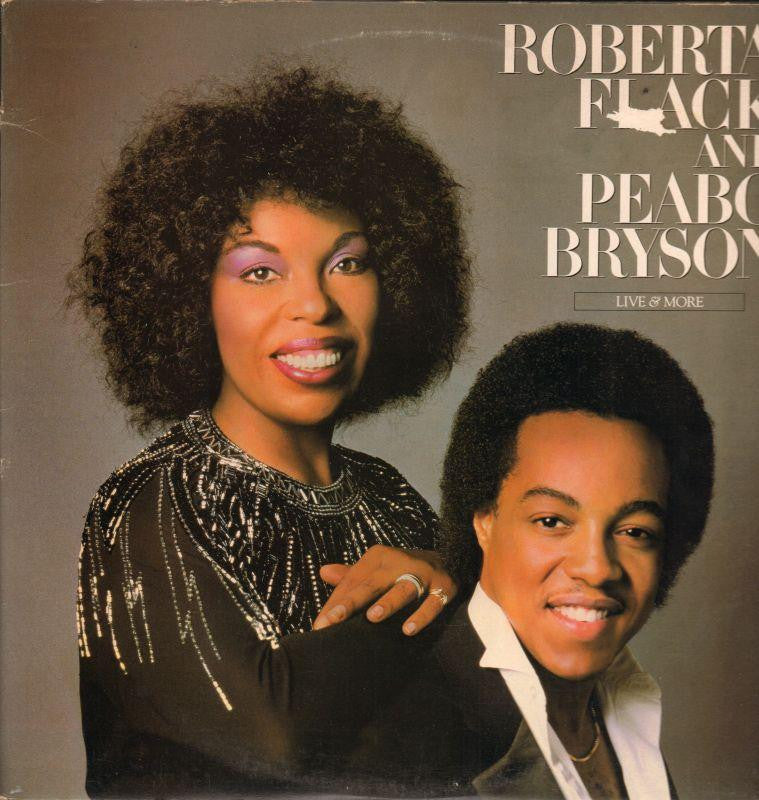 Peabo & Roberta-Live And More-Atlantic-2x12" Vinyl LP Gatefold