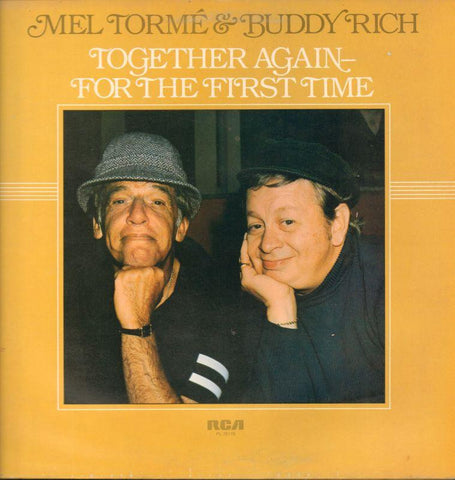 Mel Torme & Buddy Rich-Together Again-RCA-Vinyl LP Gatefold-VG+/Ex