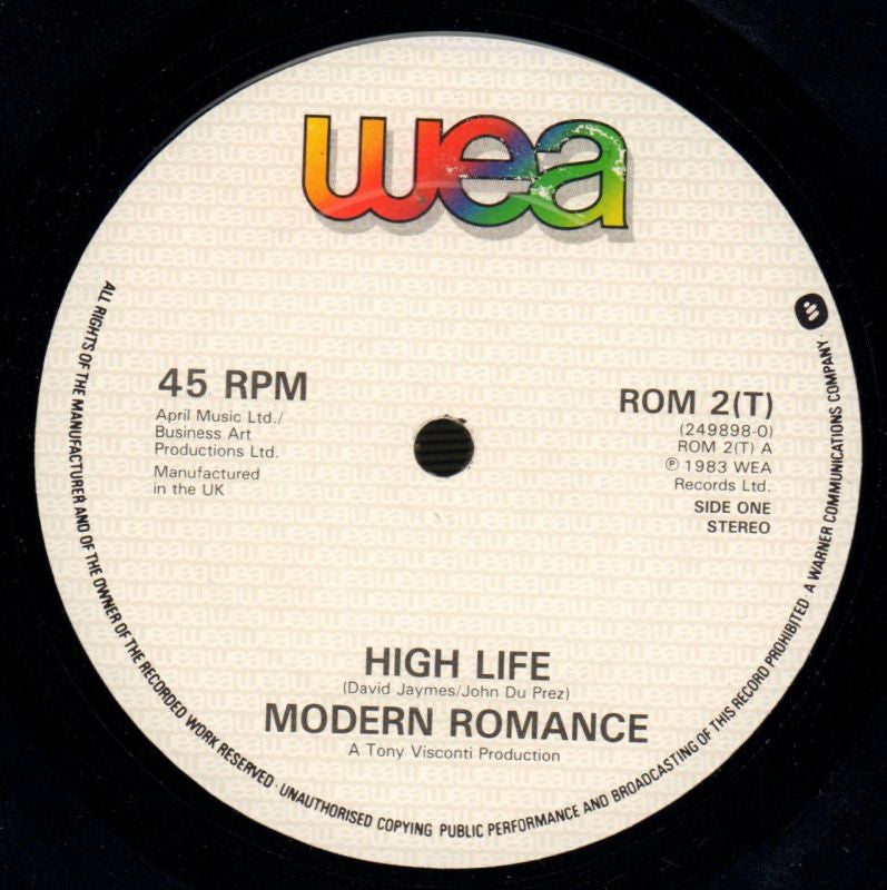High Life-WEA-12" Vinyl-VG/VG