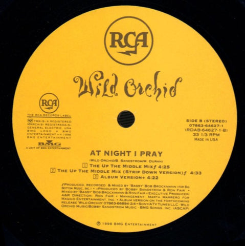 At Night I Pray-RCA-12" Vinyl-VG/VG