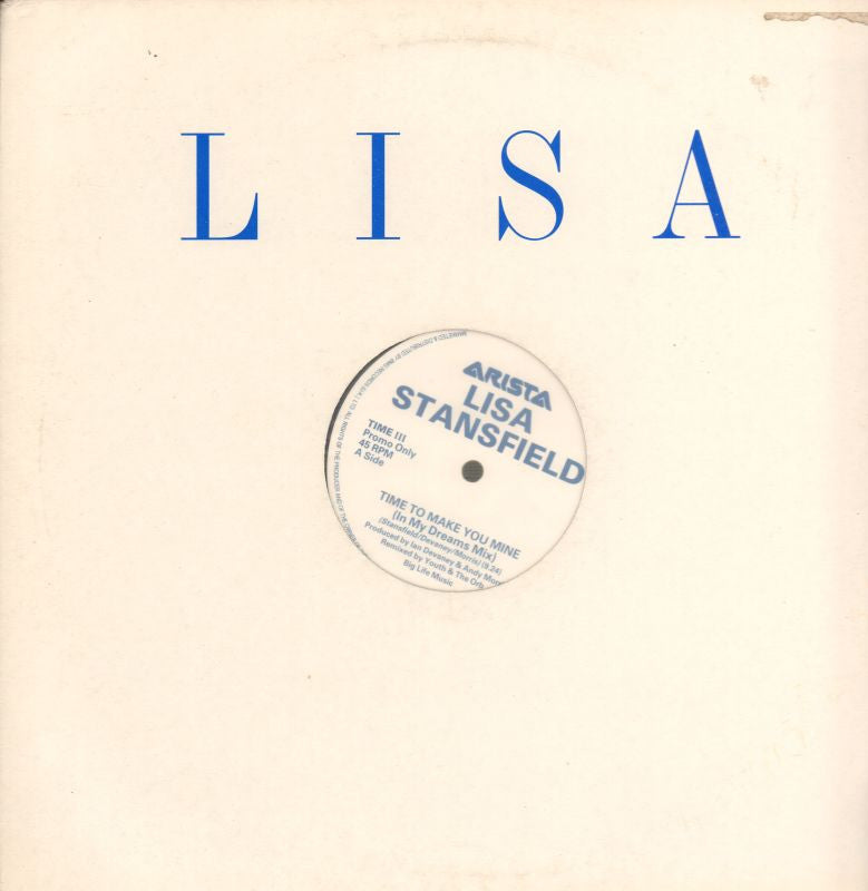 Lisa Stansfield-Time To Make You Mine-Arista-12" Vinyl