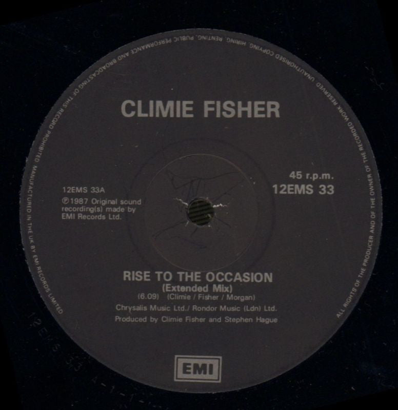 Rise To The Occasion-EMI-12" Vinyl-VG/VG
