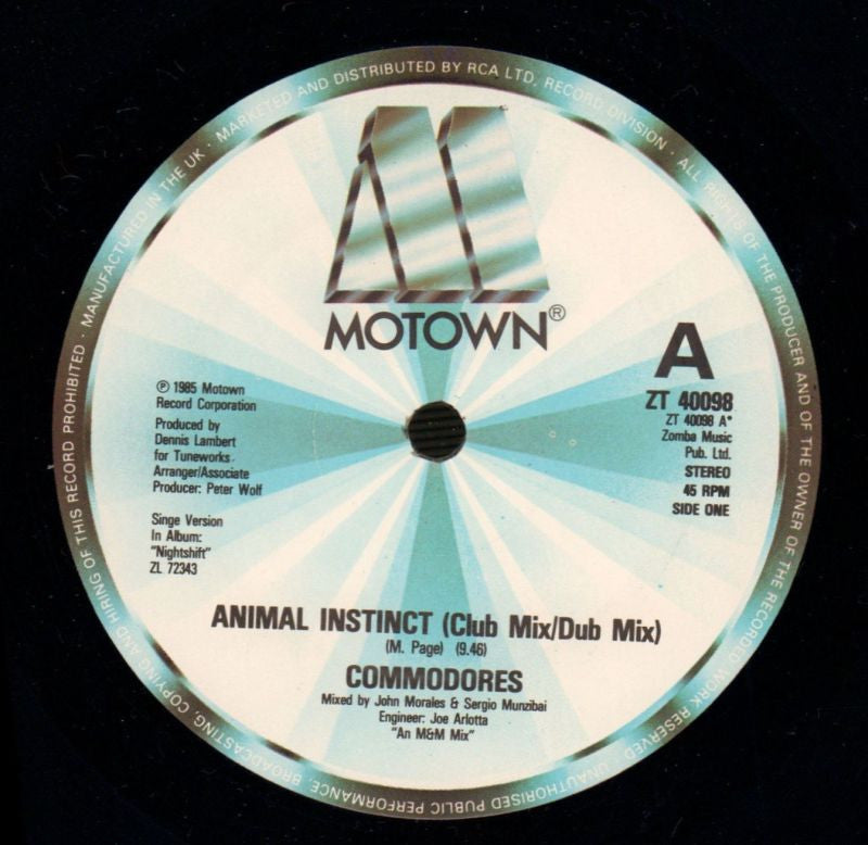 Animal Instinct-Motown-12" Vinyl-VG/Ex