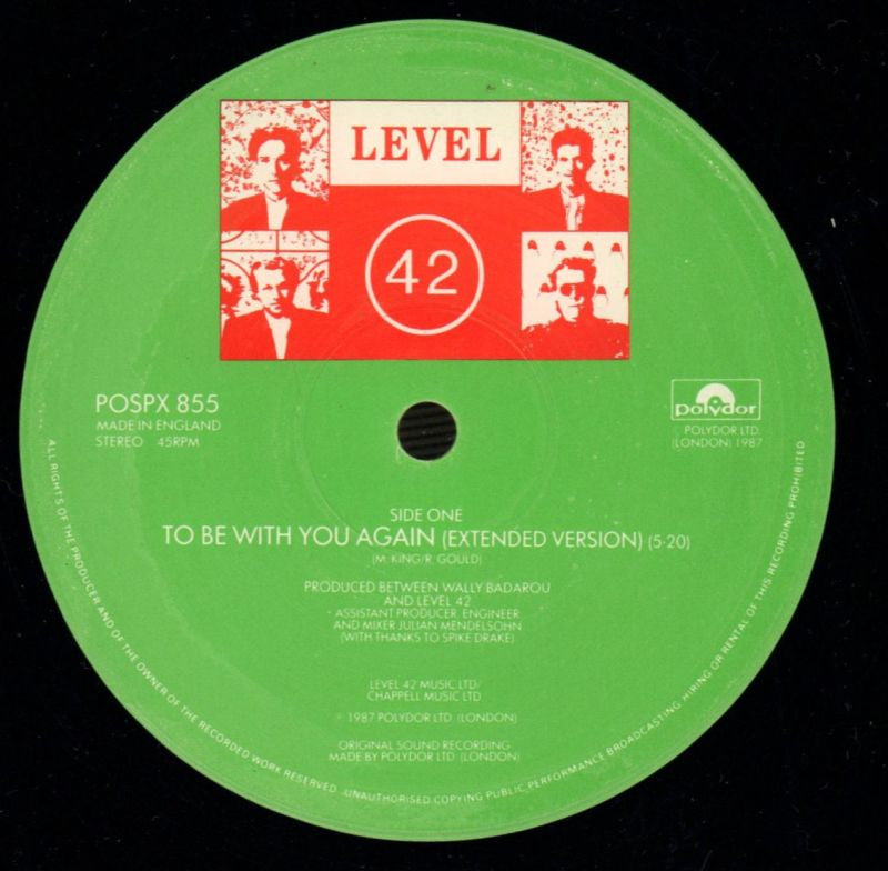 To Be With You Again-Polydor-12" Vinyl-VG/Ex+